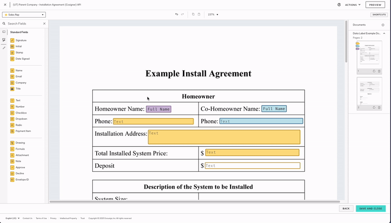 Accessing & Editing Existing Templates in DocuSign