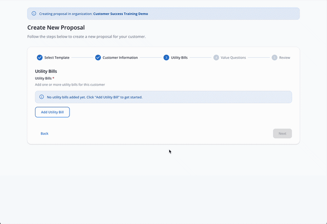 BatteryOnly_CustomerCreation_AddUtilityBill_GIF