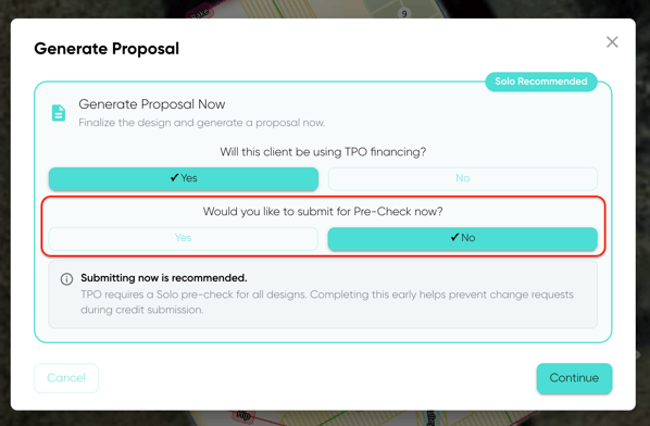 GenerateProposal_SubmitForPrecheckNO