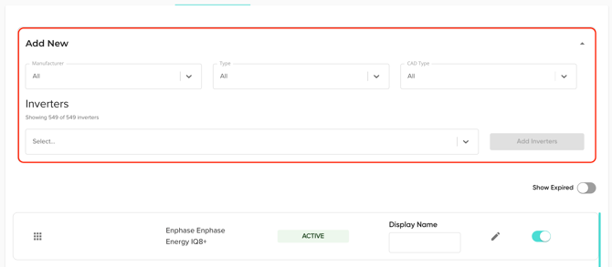 Inverters_AddNewDropdown