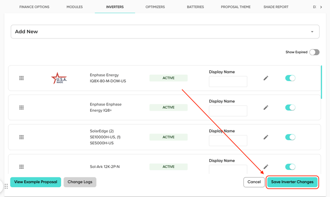 Inverters_SaveInverterChanges