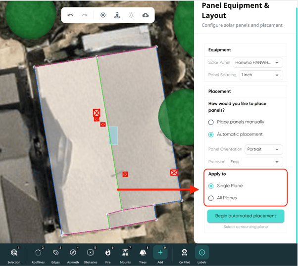Panels_SelectSingleorAllPlanes