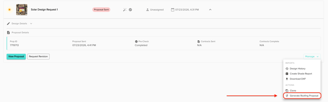 Projects_GenerateRoofingProposal_ExistingSolar