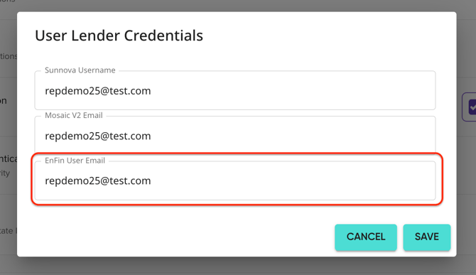 User_Settings_LenderCreds_EnFinEmail