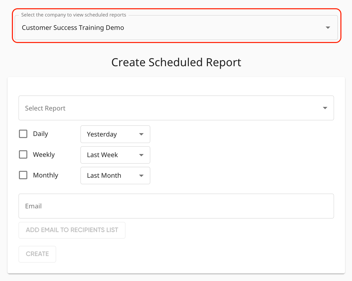 How to Create Scheduled Reports
