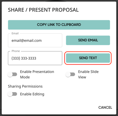 Sidebar_SharePresent_SendText