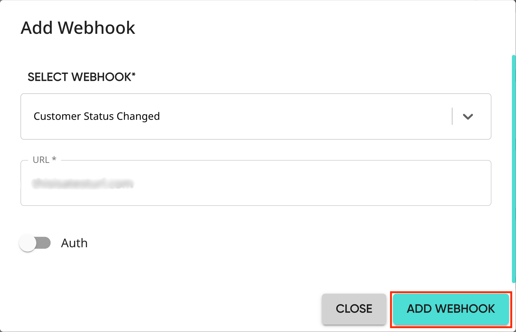 Setting Up a Webhook